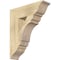 Ekena Millwork Olympic Traditional Rough Sawn Bracket, Douglas Fir, 6"W x 22"D x 26"H BKT06X22X26OLY01RDF - alternate 1